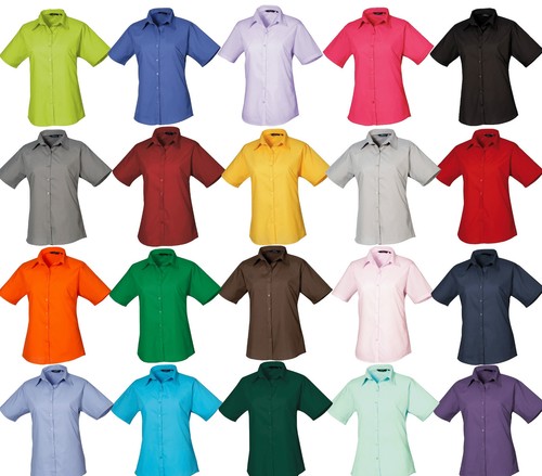 Damen bluse kurzarm - bluse,