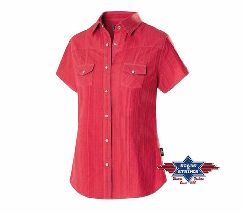 Stars stripes westernbluse - stripes,