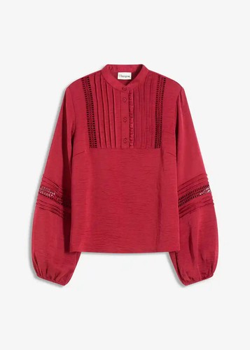 Oversize bluse 40 rot - gr.,